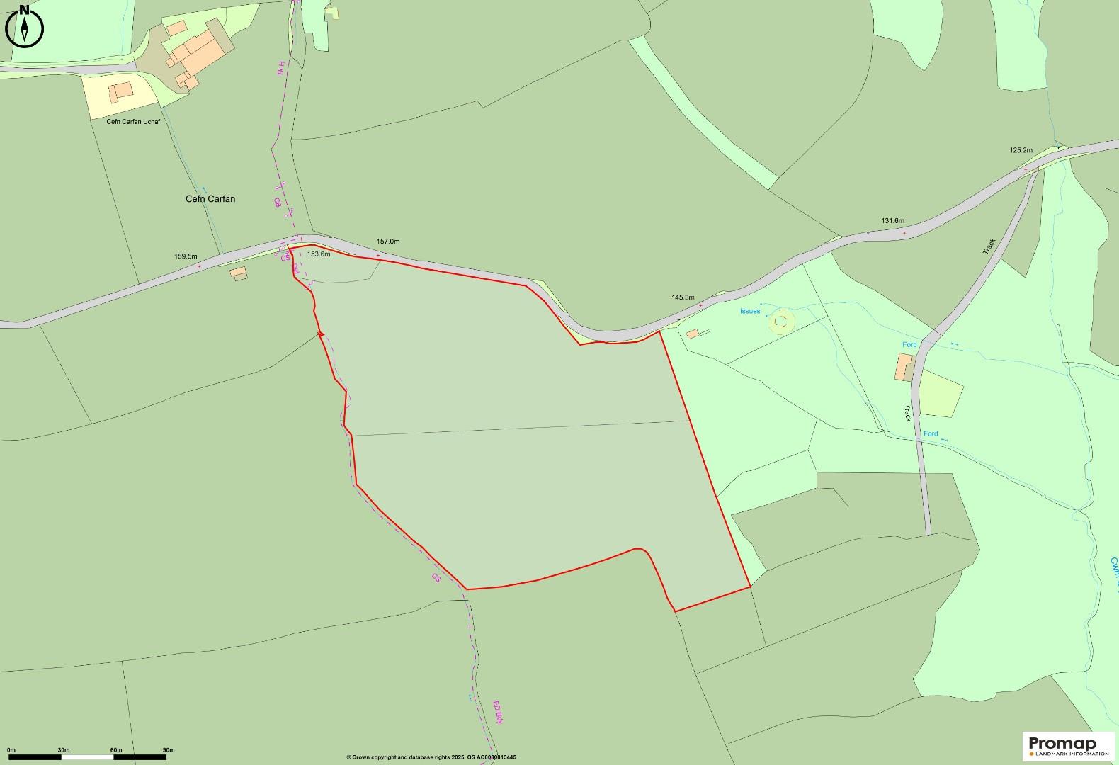 Approx. 7.95 acres of agricultural land, Heol Laethog Bryncethin, Bridgend CF32 9JB